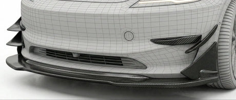 tesla3frontsplitterpolmeannevomax - Polemann